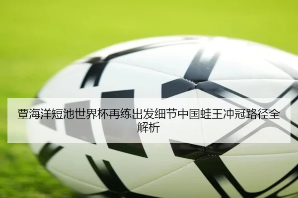 覃海洋短池世界杯再练出发细节中国蛙王冲冠路径全解析